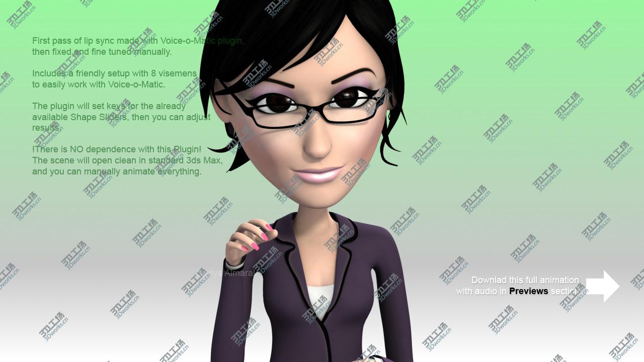 images/goods_img/202104094/Rigged Cartoon Woman with Glasses/5.jpg